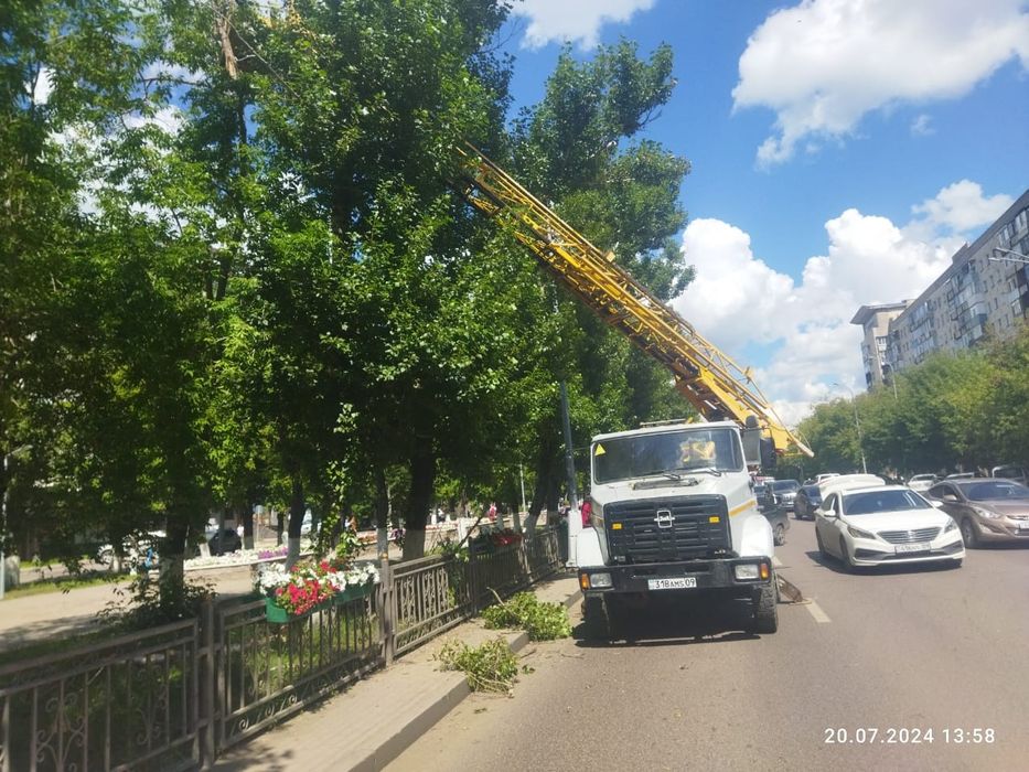 Услуги  автовышки АП-17