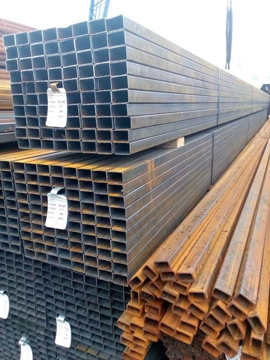 Профиль трубалар квадрат, туртбурчак профиллар барча размерлари мавжуд