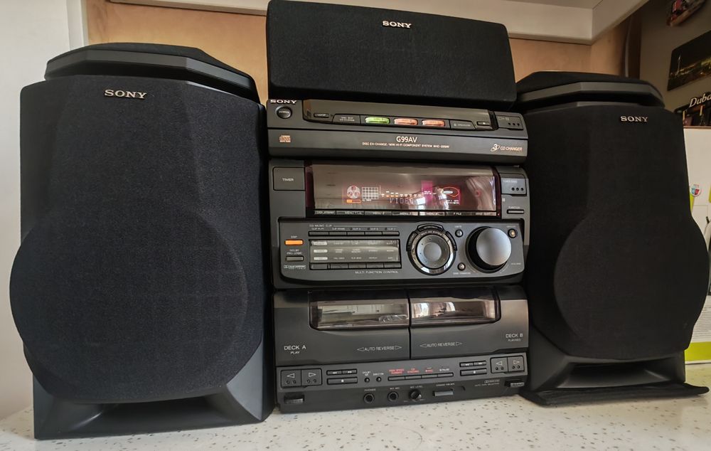 Продаётся легендарный музыкальный центр SONY MHC-G99AV (Made in Japan)