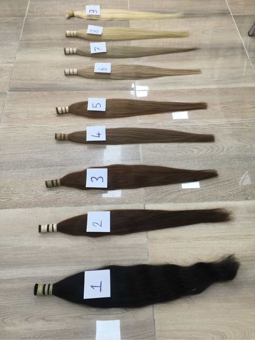 Естествена Коса Premium – Подходяща за Екстеншъни и Перуки