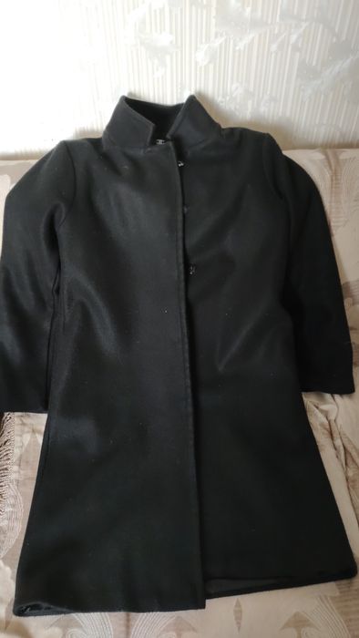 Пуховик черный базовый