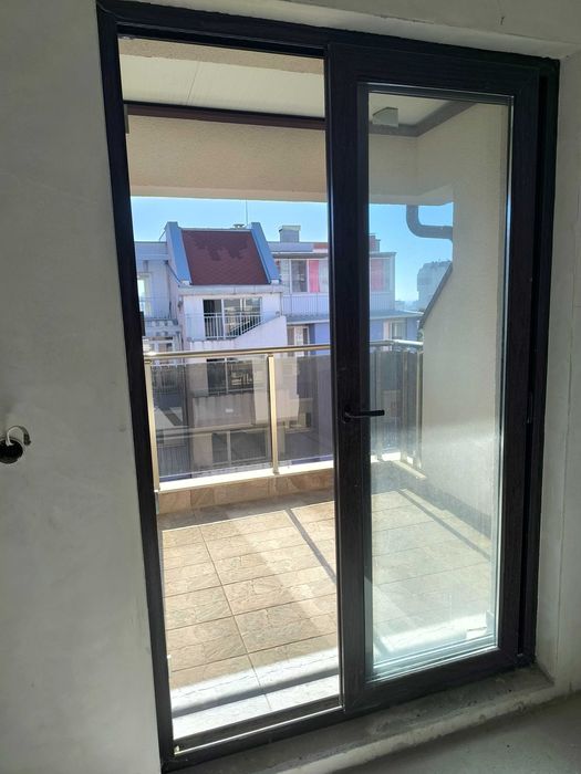 5 камерна ПВЦ врата Profilink- плъзгаща- венге