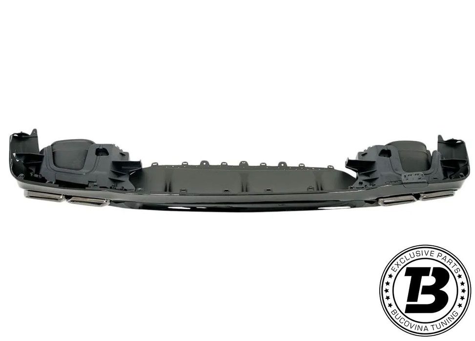 Difuzor Bara Spate cu Ornamente compatibil cu Mercedes E Class W213 E63 Design