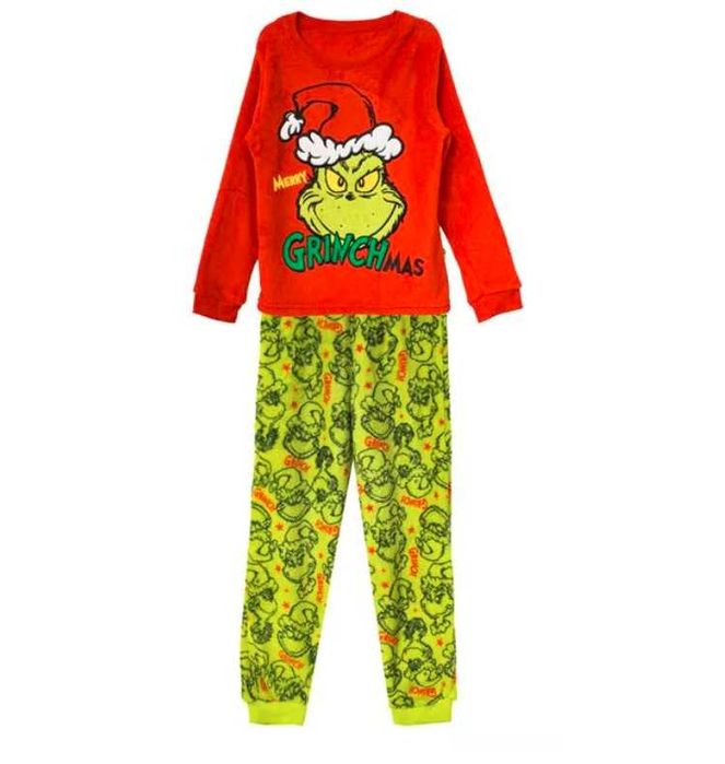 Дамска пижама на Гринч