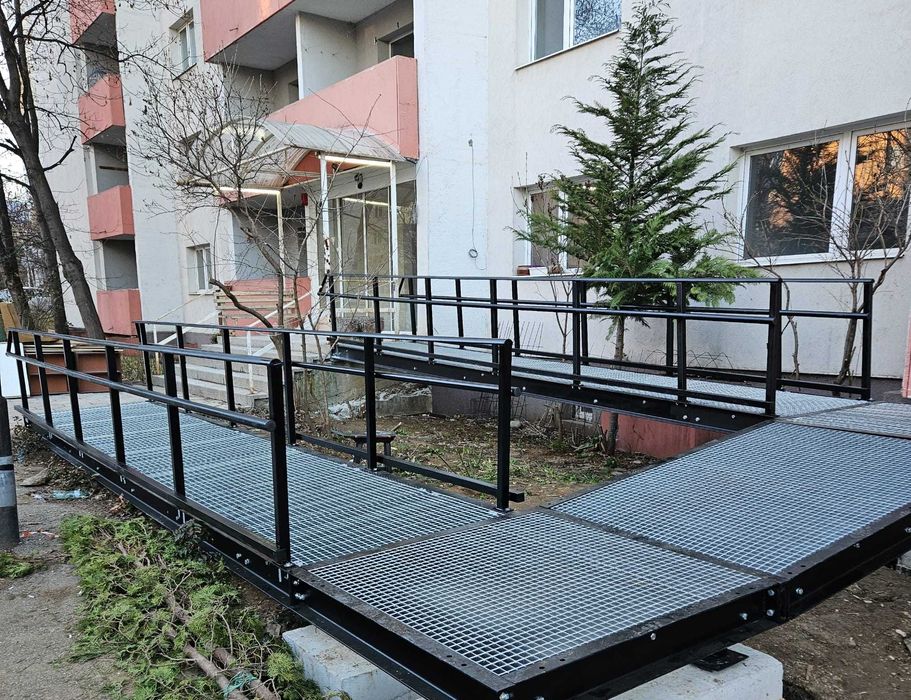 Изработка на метални конструкции, метални рампи и пасарелки