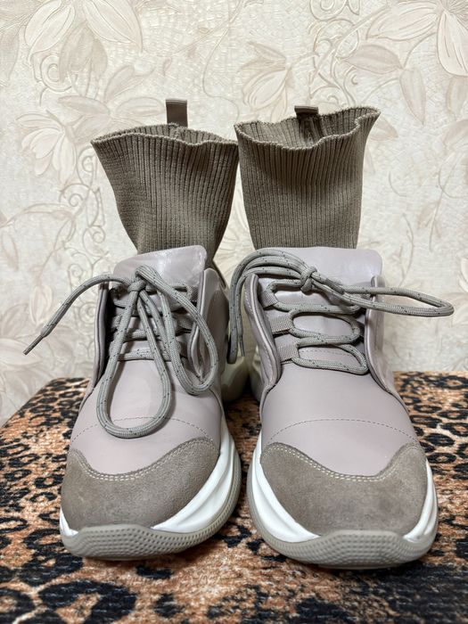 Ботинки/кроссовки кожа