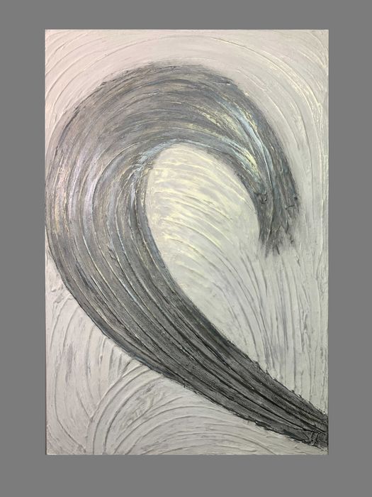 Абстракция, акрил, размер 90х60