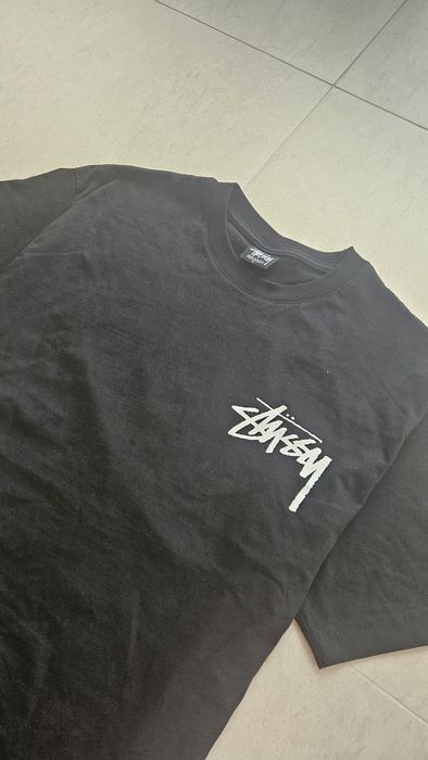 Tricou Stussy Negru Skeleton