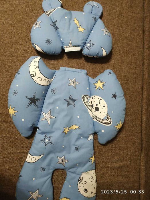 Матрасик в детскую коляску