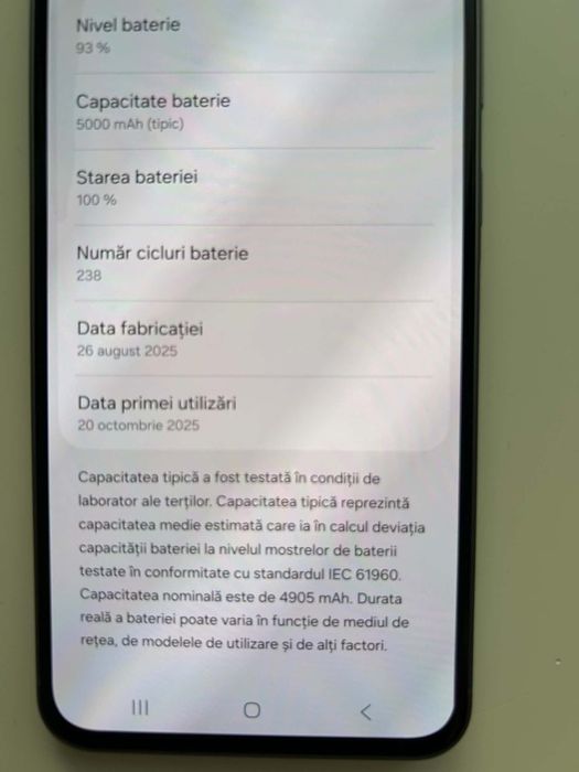 Samsung A56 128 Gb 900 lei