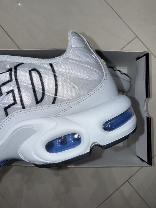Маратонки Nike Air Max Plus “Tuned Pack - Wolf Grey Racer Blue” - размер 49.5