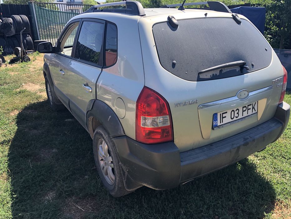Haion Hayon spate Hyundai Tucson albastru gri crem 2007 2.0 crdi e4