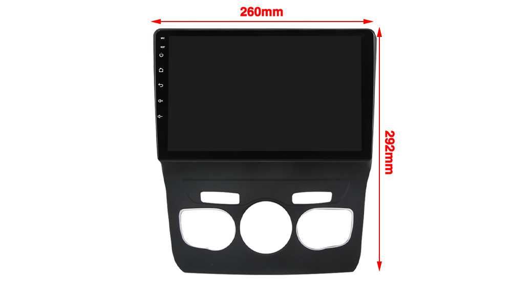 NAVIGATIE Android 14 Citroen C4 II 2009 - 2018 1/8 Gb CarPlay +CAMERA