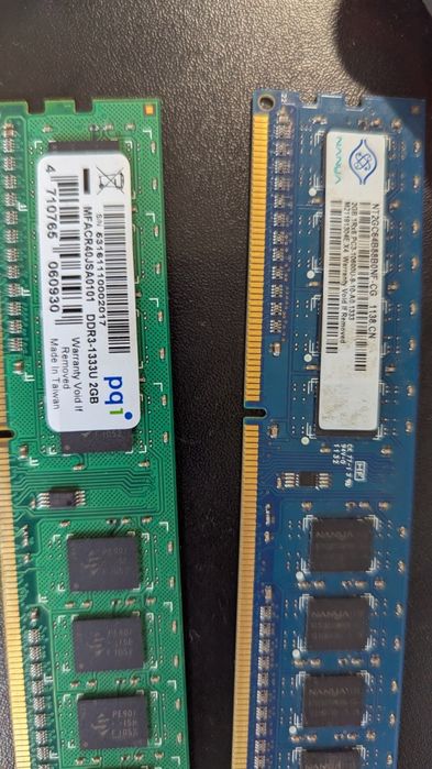 DDR3 8gb 2x4  2x2 1333