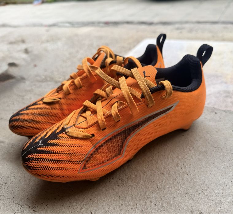 Ghete fotbal copii Puma Ultra 6 Match Juniors Firm Ground nr 33