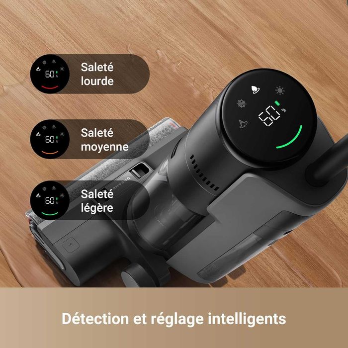 Безжична прахосмукачка за сухо и мокро почистване Dreame H12 Pro Ultra