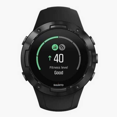 Ceas sport Suunto 5 G1 All Black, unisex,alb și negru