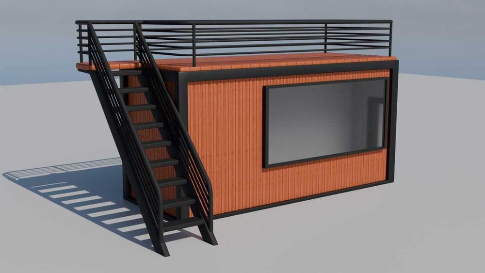 Торговый киоск для фаст-фуда / кафе