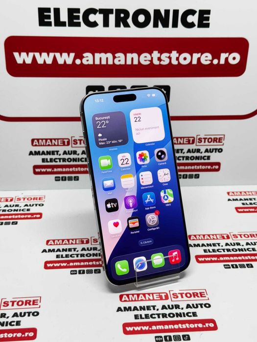 Iphone 16 Pro Max 256GB Bat.100% Amanet Store Braila [15133]