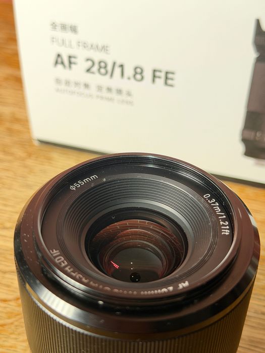 объектив viltrox af 28/1.8 fe для sony e