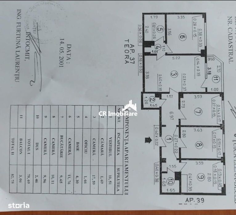 Apartament 4 camere Calea Mosilor