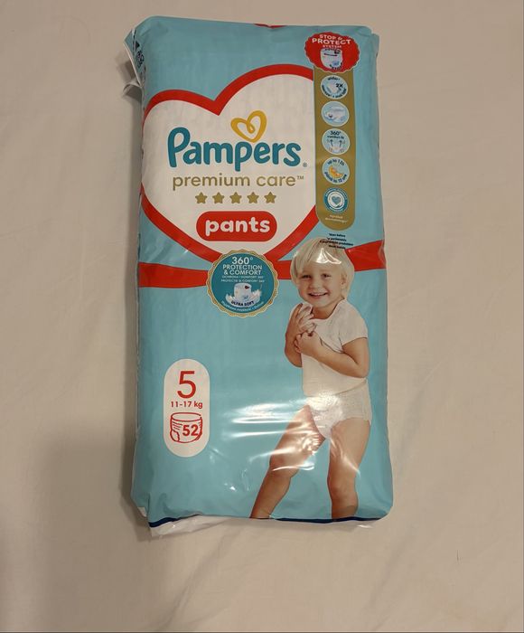Pampers Premium Care Pants 5 (11–17 kg), 52 buc-NOI