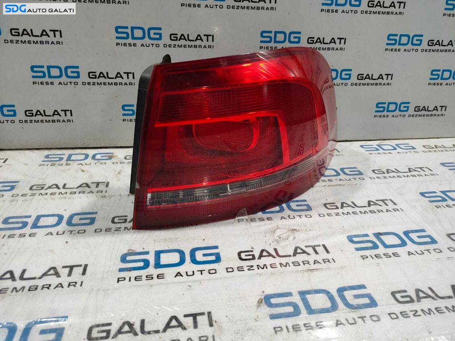 Stop Lampa Tripla Dreapta Halogen de pe Aripa Caroserie Volkswagen Passat B7 Break Combi 2010 - 2015 Cod 3AF945096E [L4972]