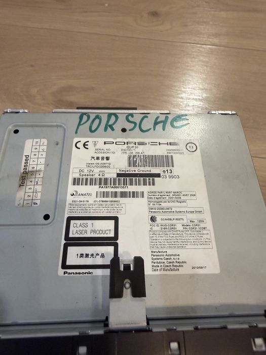 Navigatie porsche cayenne 2012