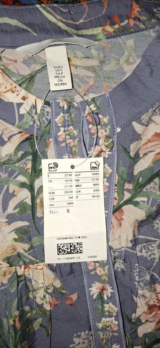 Rochie H&M noua cu eticheta