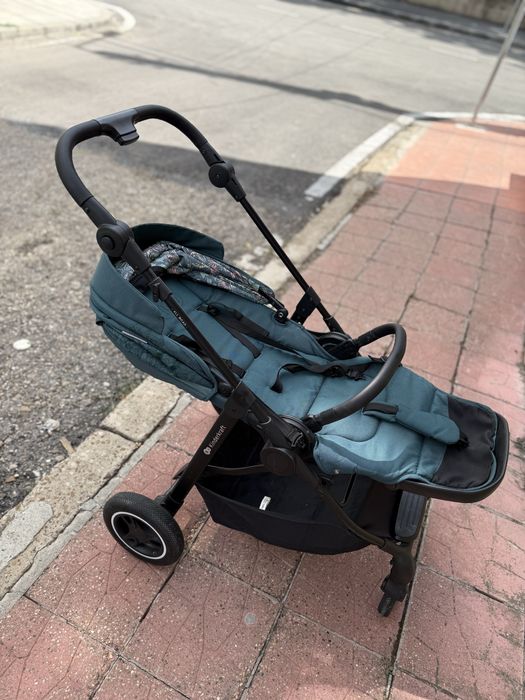 Бебешка количка KinderKraft ALL ROAD, зелена