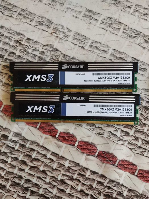 Рам памет - DDR3 KIT за лаптоп и настолен компютър.