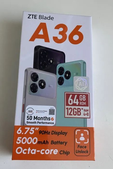 Смартфон Zte blade a36