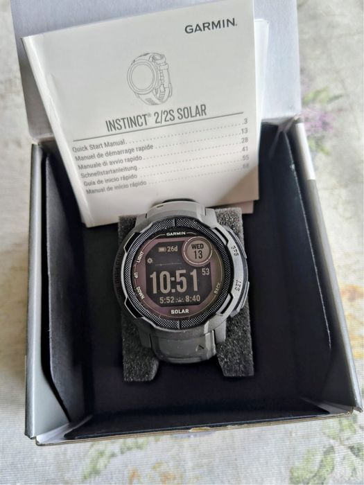 Vand ceas Garmin Instinct Solar 2