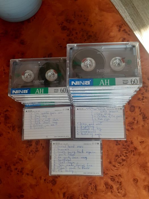 Lot 10 buc casete audio Nina AH 60 stare foarte buna