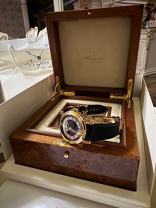 Часы Часы Breguet Marine Big Date Marine 18k Rose Gold 39mm Automatic