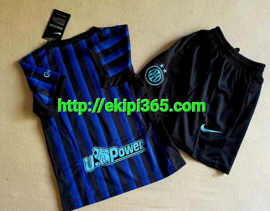 Inter Milano титулярен детски футболен екип 2025/26