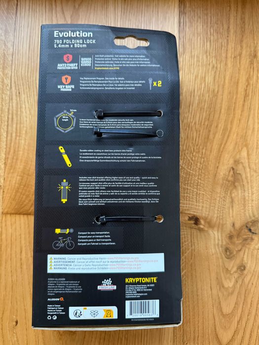 Нов: Катинар за колело/мотопед Krypronite Evolution