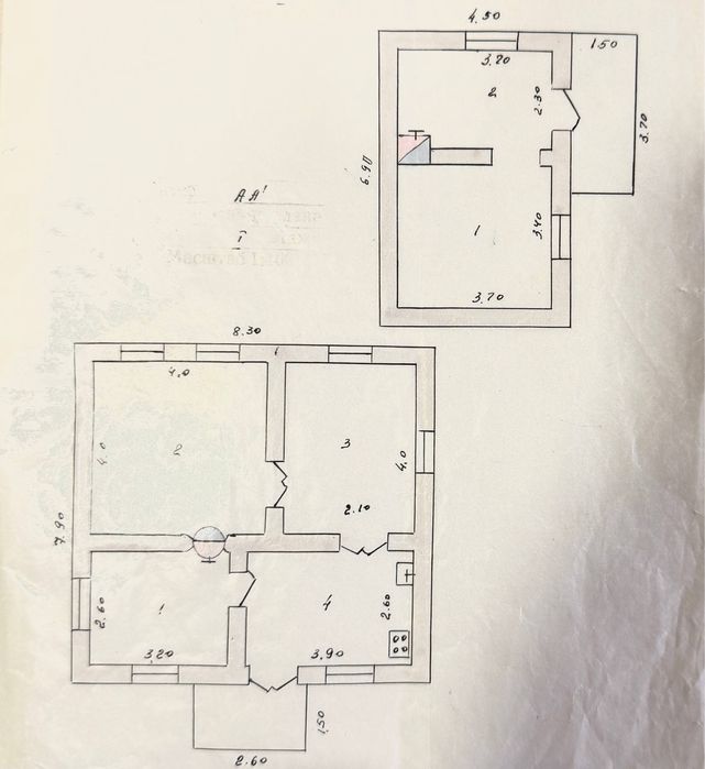 Участок 5.4 сот с домом 3 комнаты Мирабадский район Ченсон почта