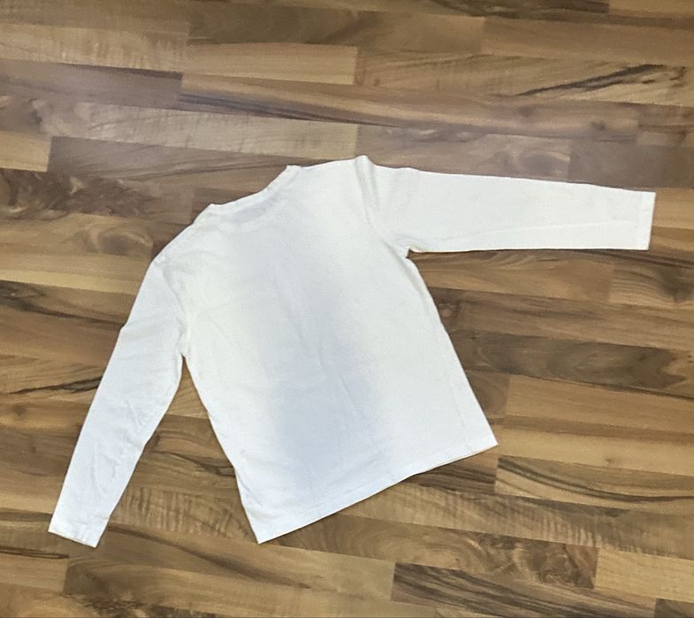 bluza alba fara model nimic copii