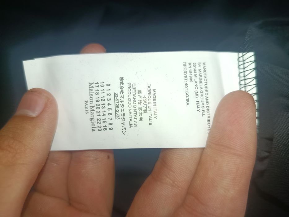Футболка maison margiela, оригинальная