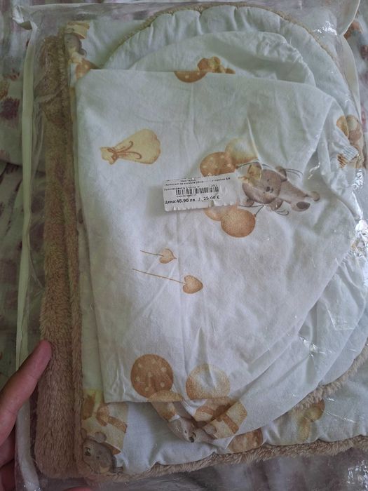 Спален комплект за количка Ранфорс