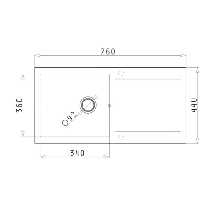 Chiuveta + baterie pyramis bej noua
