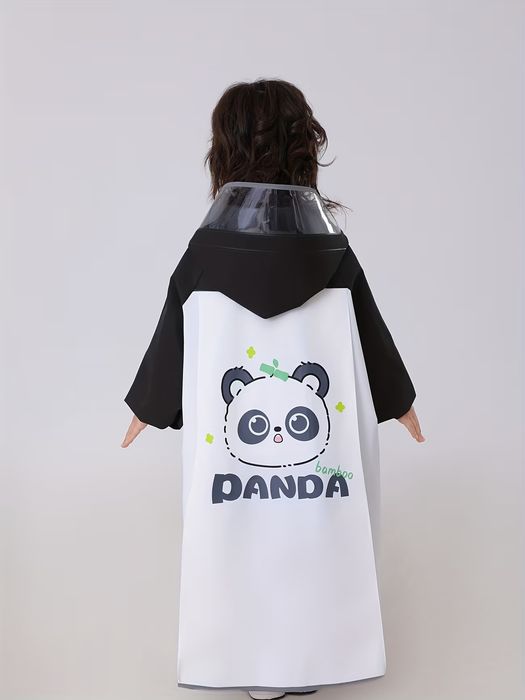 Детский дождевик пончо