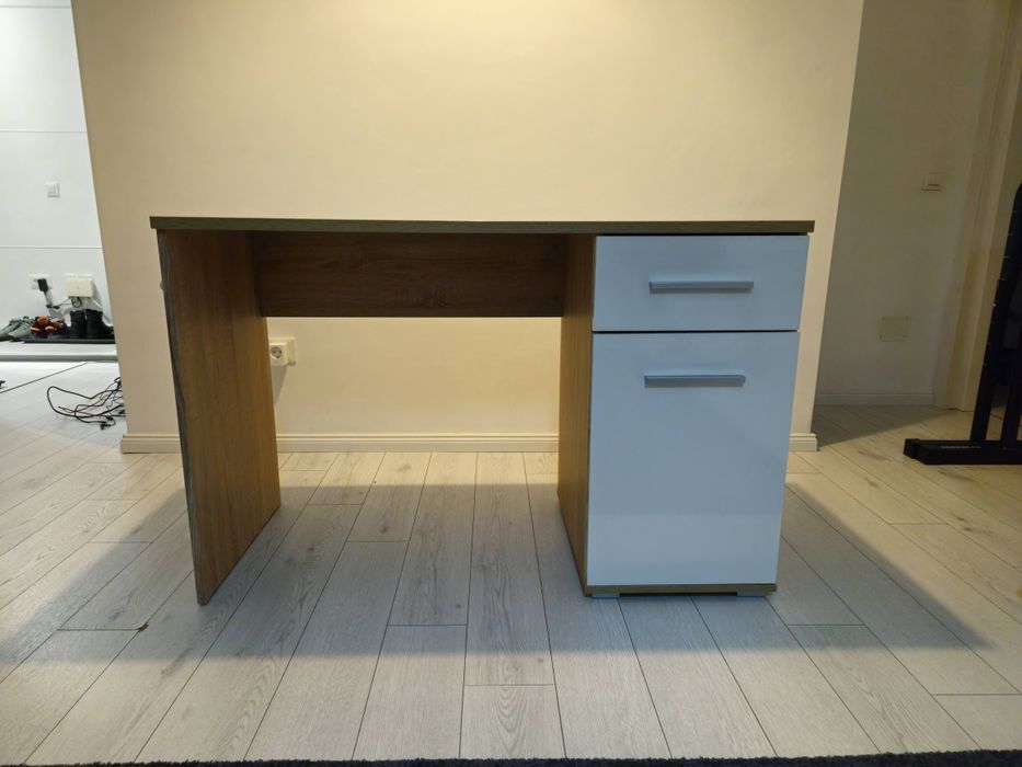 Birou stejar sonoma pal melaminat 120x55x77