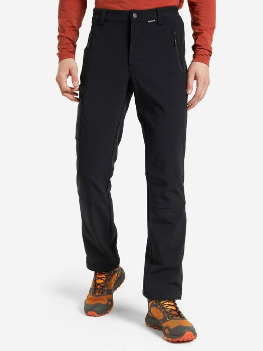 IcePeak (Финляндия) - Практичные мужские брюки  из материала Softshell