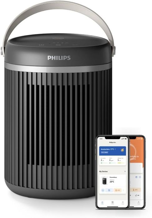 Aeroterma ceramica Philips CX3120/01 Seria 3000, 2000W, Negru