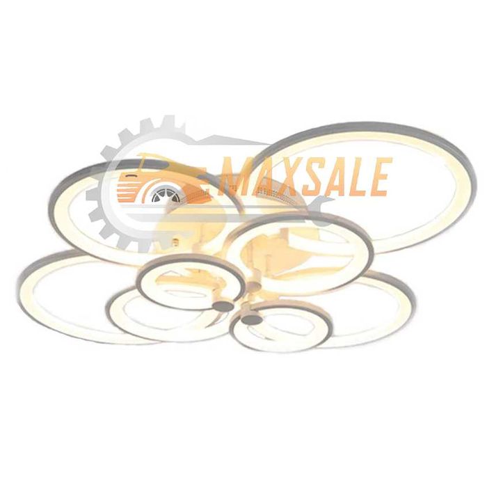 Абажур плафониера 232W LED лампа стена 3 вида светлина бяла полилей