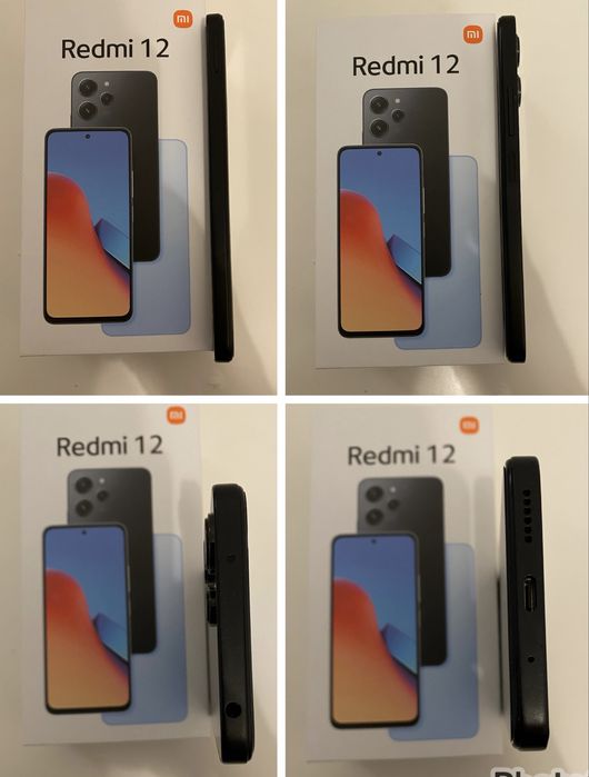 Redmi 12 черный 8 Ram 256 Rom