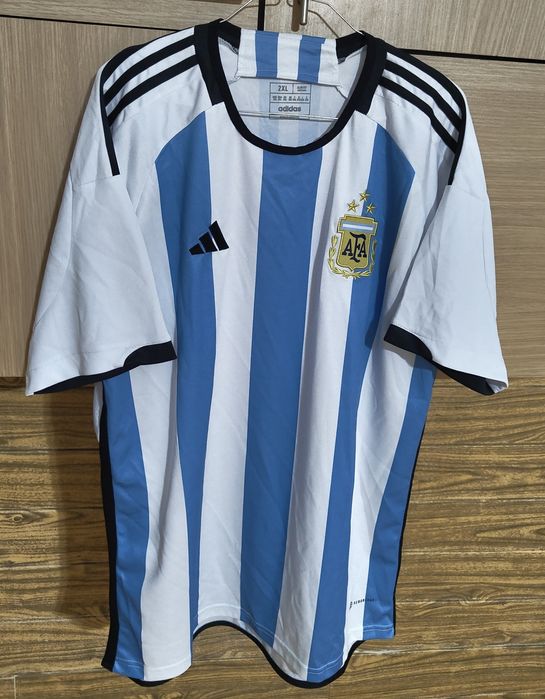 Аржентина , Argentina , Adidas , мъжка футболна тениска