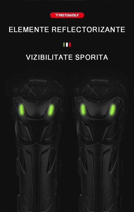 Set genunchiere si cotiere moto  eliberare rapida certificate CE